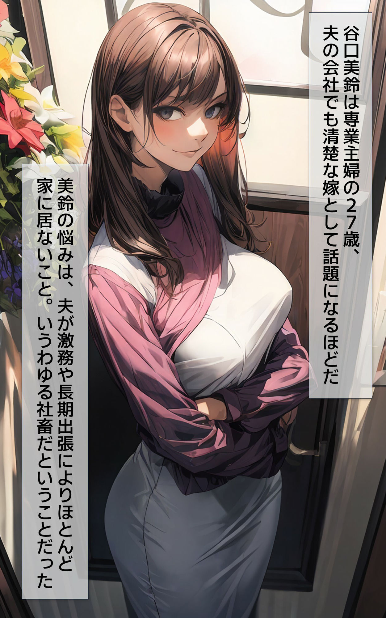 二次元おもらし奥さん